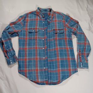 Lucky Brand button-up (torn sleeve)